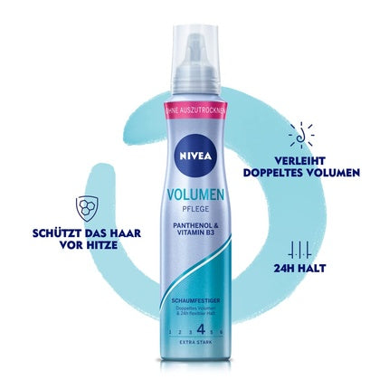 Mousse Nivea Volum, Extra Strong, 150ml