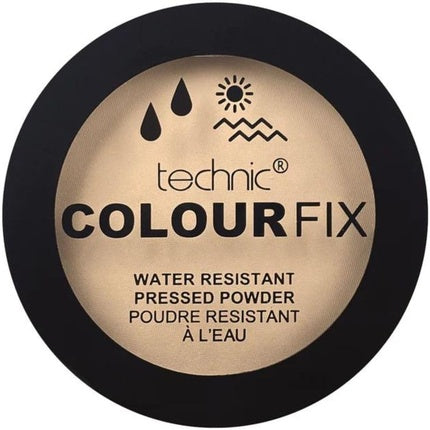 Pudră compactă, Technic, Colour Fix, rezistentă la apă