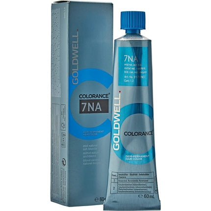 Vopsea păr, Goldwell Colorance, 7Na Blond Cenușiu Mediu, 60ml
