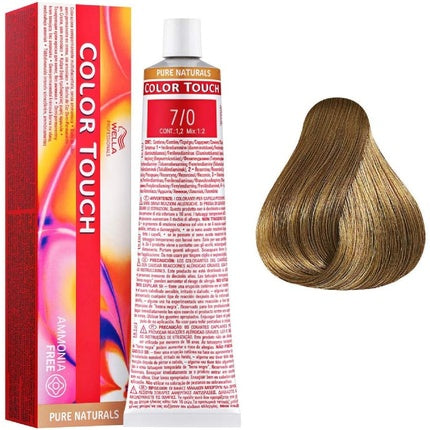 Vopsea permanentă, Wella, Color Touch 7/0, 60ml