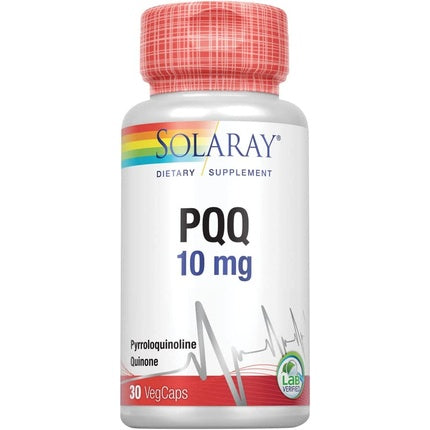 Supliment Solaray PQQ 10mg VegCaps 30 capsule, roșu, 95g