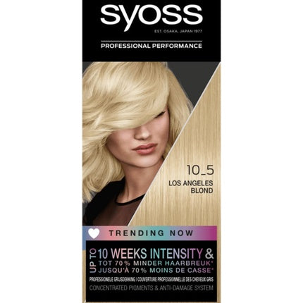 Vopsea de păr, Syoss, 10-5 Los Angeles Blond