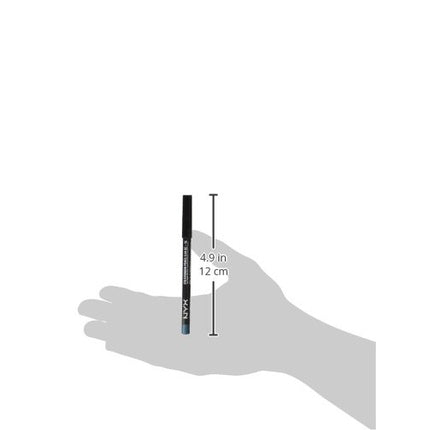 Eyeliner, NYX, Slim Eye Pencil, albastru satin