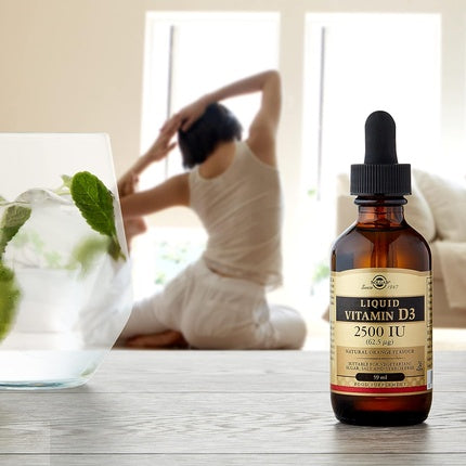 Vitamina lichidă, Solgar, D3 2500 IU, vegetarian