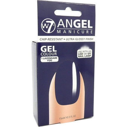 Ojă gel, W7 Angel Manicure, lavandă