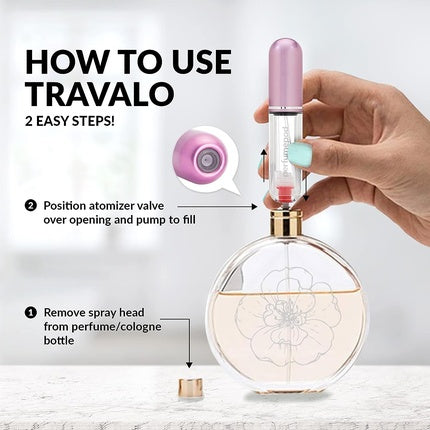 Atomizor Parfum Travalo Pure Albastru