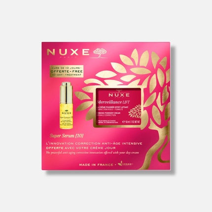 Set Îngrijire Antirid, NUXE, Merveillance Lift, roz