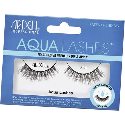 Gene false autoadezive, Ardell, Aqua Lashes 341, real hair