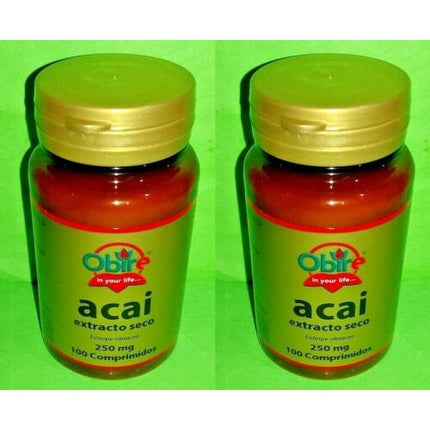 Supliment alimentar, Obire, Acai Extract 250mg, 100 tablete