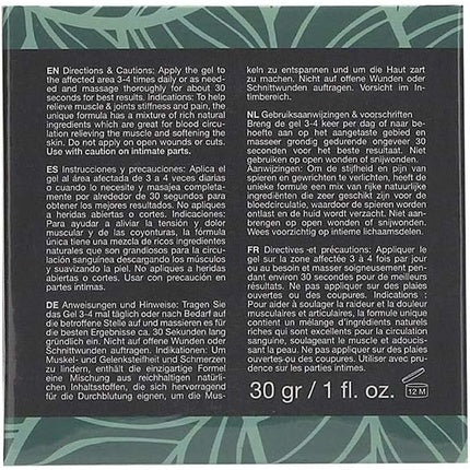 Balsam masaj, Shots, Hemp Balm, verde