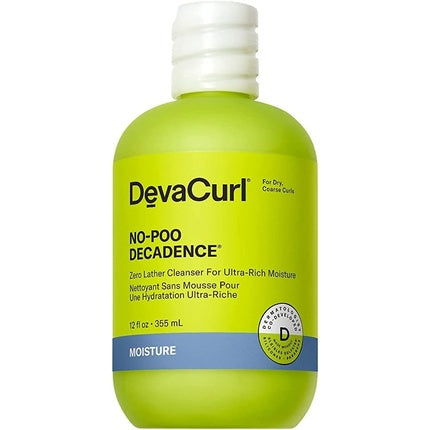Șampon Devacurl No-Poo Decadence, unisex, verde