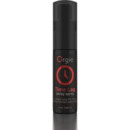 Lubrifiant Intim, Orgie, Tingling and Warming, ulei de cânepă, 25 ml, negru