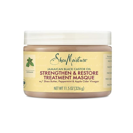 Masca Păr, SheaMoisture, Jamaican Black Castor Oil, maro