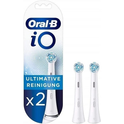 Capete periuță de dinți, Oral-B, iO Series, 2 bucăți, Alb