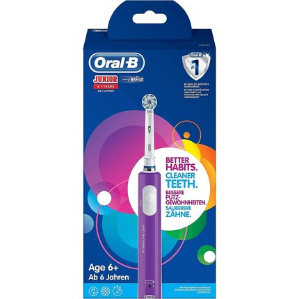 Periuță de dinți electrică copii, Oral-B Junior, vârsta 6+
