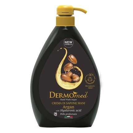 Cremă săpun cu ulei de argan, Dermomed, 1000ml