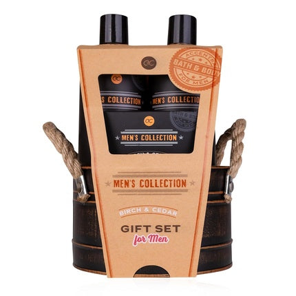 Set cadou Accentra, Men's Collection, maro, Birch & Cedar