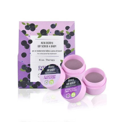 Balsam buze Everyday For Future Lip Scrub Acai, mov