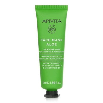 Masca fata, Apivita, Aloe, verde, 50ml