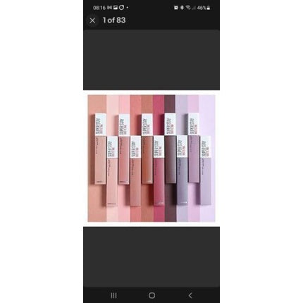 Ruj mat, Maybelline, SuperStay Matte Ink, roz