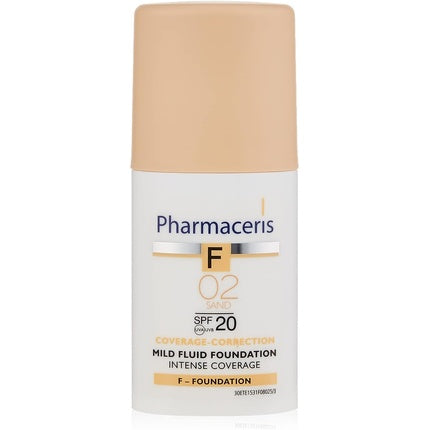 Fond de ten, Pharmaceris, Fluid, SPF 20, Natural