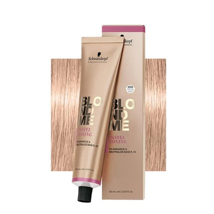 Vopsea de păr, Schwarzkopf, BLONDME Pastel Toning Sand, 60ml