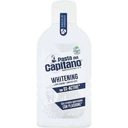 Apa de gură, Pasta Del Capitano, Collutorio White, 400ml