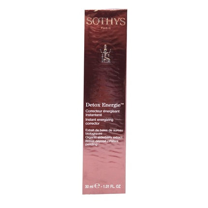 Corector energizant, Sothys, Detox Energie, 30 ml, rosu