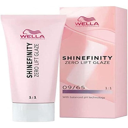 Vopsea de păr, Wella, Shinefinity Pink Shimmer 09/65, 60 ml