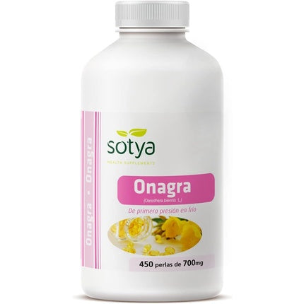 Perle ulei de onagra, Sotya, 500mg, 450 buc