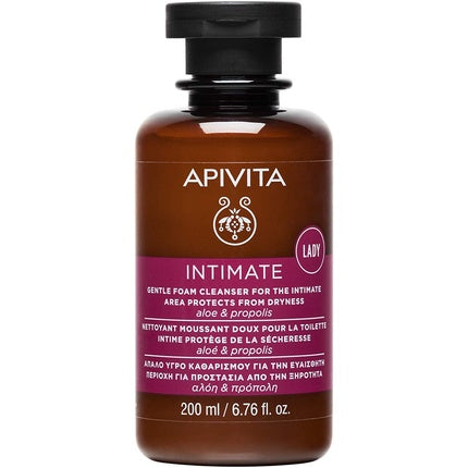 Gel spumant, Apivita, zona intimă, 200 ml