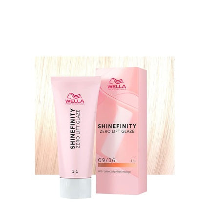 Colorant Par, Wella Shinefinity Color Glaze 09/36 Vanilla, 60ml