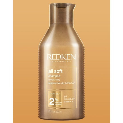 Șampon, Redken All Soft, 300ml, pentru păr uscat