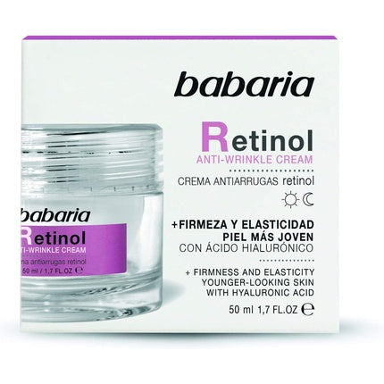 Cremă anti-îmbătrânire, Babaria, Retinol, 50 ml