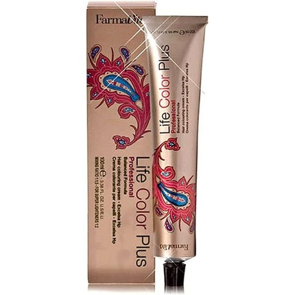 Vopsea de par, Farmavita, Life Color Plus, blond cupru auriu