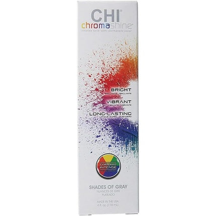 Vopsea permanenta Farouk Chi Chroma, gri, 118ml