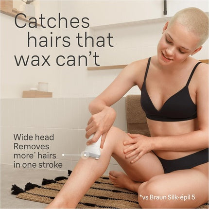 Epilator Braun Silk-épil 7 alb cap larg
