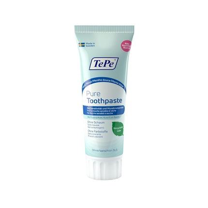 Pastă de dinți, TePe, Pure, mentă, 75ml