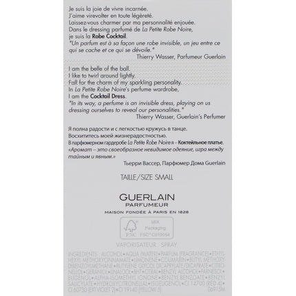 Apa de Toaleta, Guerlain, La Petite Robe Noire, 30ml