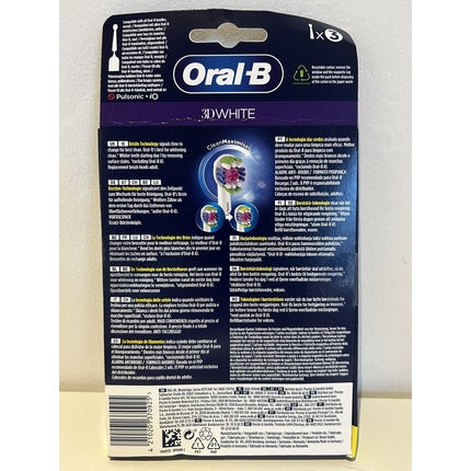 Capete Periuță Oral-B 3D White, Alb, Set 3 bucăți