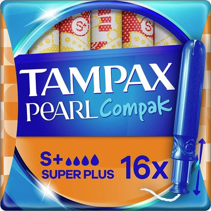 Tampon Tampax Compak Pearl Super Plus