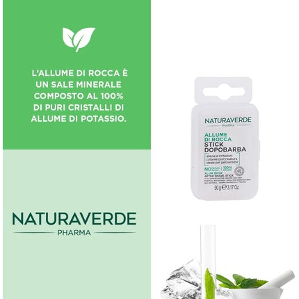 Aftershave, Naturaverde, Stick, 90g, alb