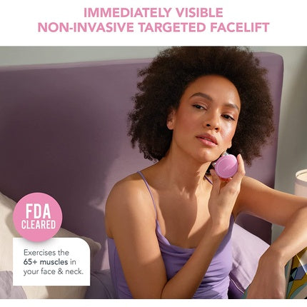 Aparat masaj facial, Foreo Bear Mini, roz perlat