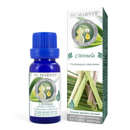 Ulei esențial, Marny's, Citronella 100% pur, 15ml