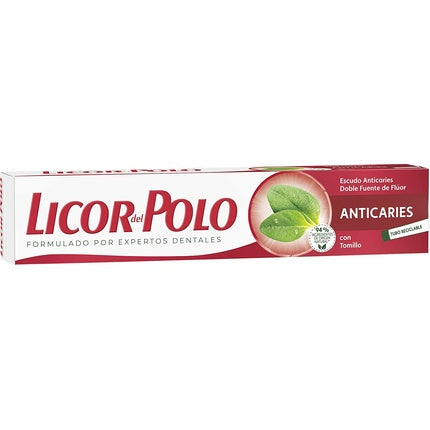 Pastă de dinți Licor Del Polo, anticarii, 75ml