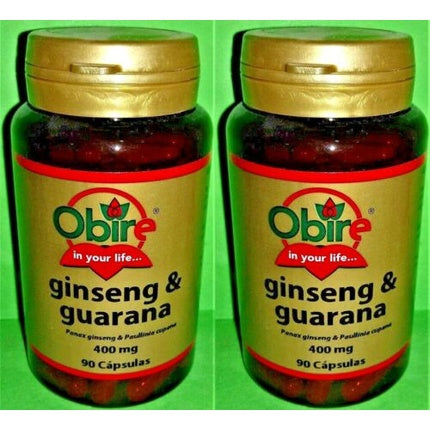 Supliment Obire, Ginseng & Guarana, 400mg