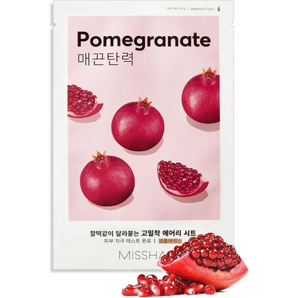 Masca fata Missha Airy Fit Pomegranate, 19g