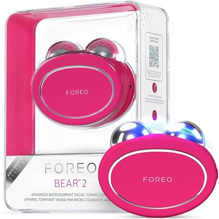 Aparat microcurenți, Foreo, Bear 2, fucsia