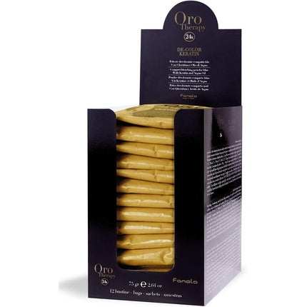 Pudră decolorantă, Fanola, Oro Therapy, albastră, 75g