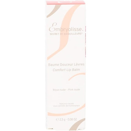 Balsam de buze, Embryolisse, Comfort Lip Balm, roz nude